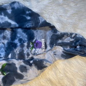 BROKEN PROMISES TIE DIE HOODIE FROM ZUMIEZ